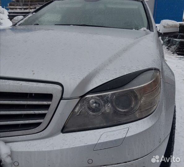 Реснички на фары для Mercedes-Benz W 204