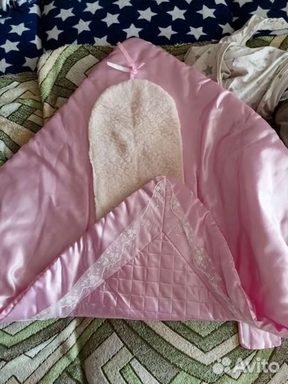 Конверт на выписку для девочки весна