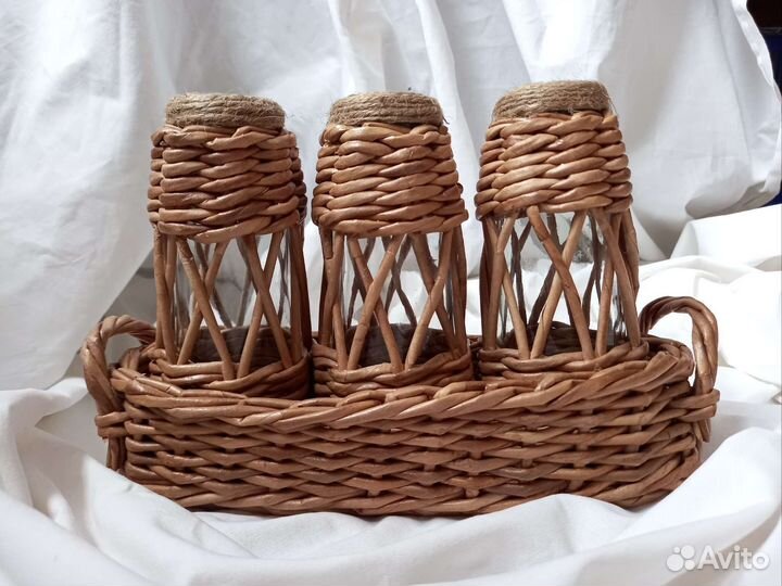 Набор баночек для специй