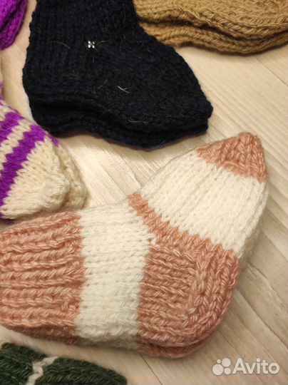 Носки вязаные ручной работы детские