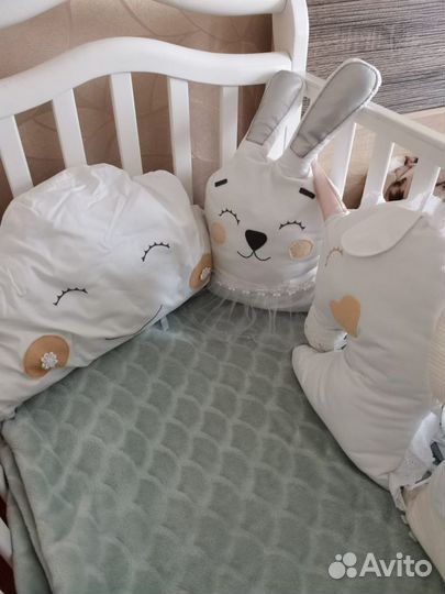 Бортики защитные для кроватки