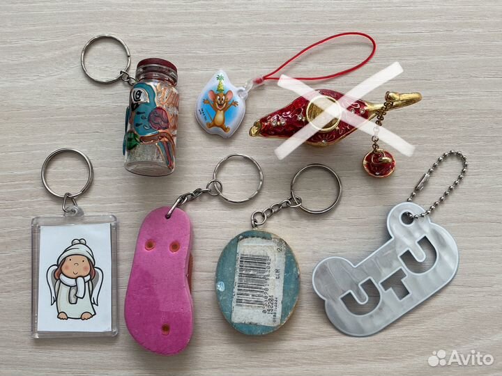 Брелки разные из других стран и не только