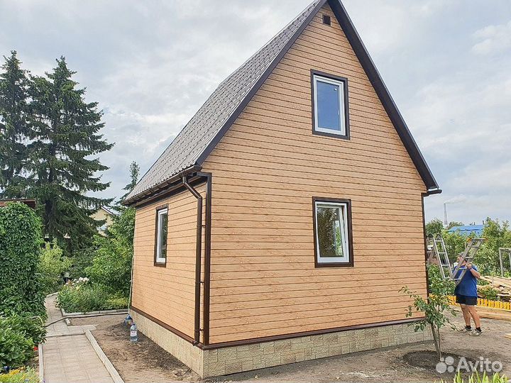 Каркасный дом 36 кв.м