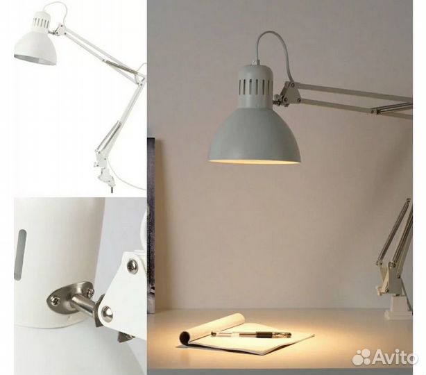 Лампа настольная Терциал Икеа