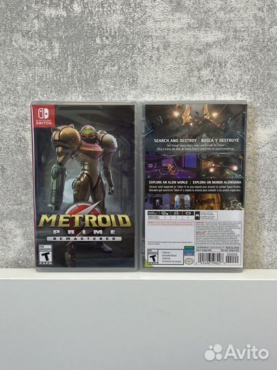 Metroid Prime Remastered Nintendo Switch Новый
