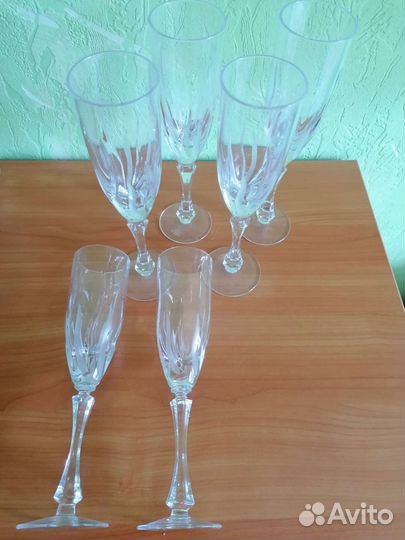 Хрустальные стаканы