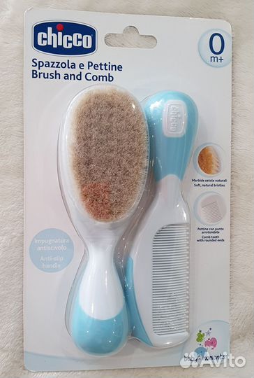 Chicco Расчёска и щёточка для новорожденного