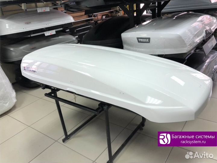 Бокс пластиковый inno NEW shadow 16 Белый глянец