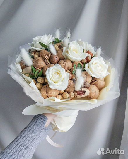 Женские съедобные букеты