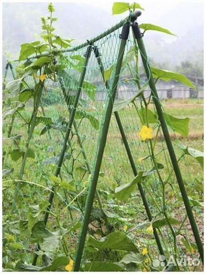 Сетка для вьющихся огурцов и вьющихс растени 2на10