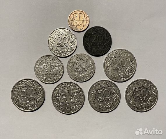 Монеты Европы (1) Польша-Чехия