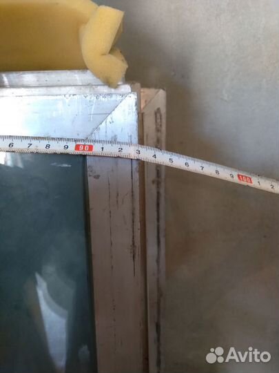 Стеклопакет в алюминии 2 стекла 150х93 для веранды