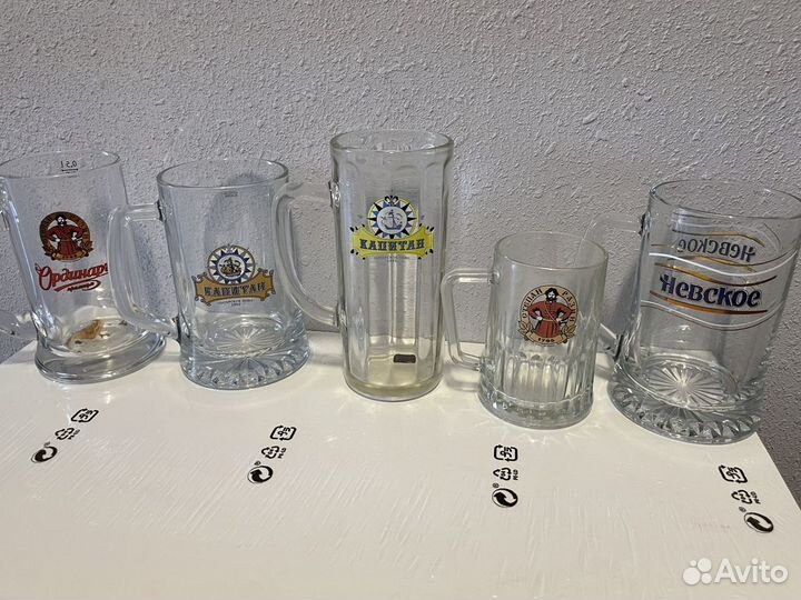 Пивные бокалы и кружки часть 4 а