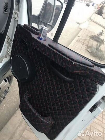 Обшивка дверей на газель
