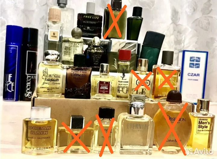 Винтаж Миниатюры Aramis, Balafre, Bel Ami Macassar