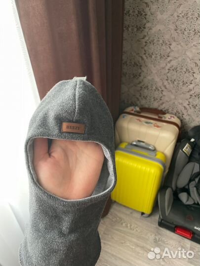 Шапка шлем демисезонный Бизи