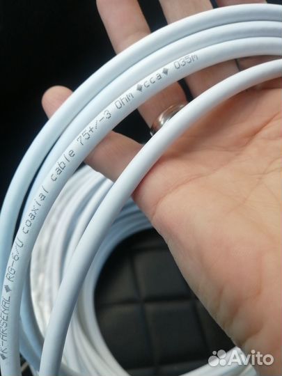 Кабель телевизионный RG-6U