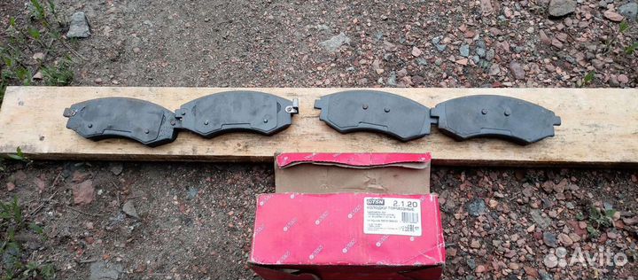 Тормозные колодки на hyundai elantra