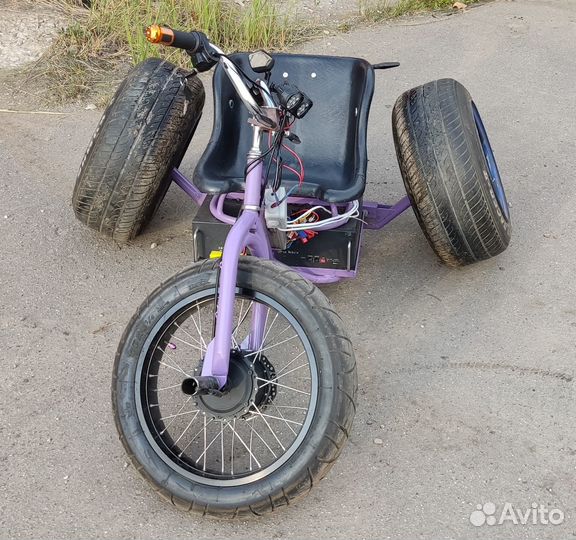 Электро трайк temnayafaza