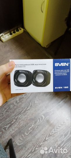 Колонки для ноутбука Sven 120 2.0