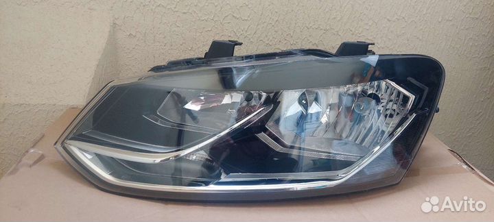 Фара левая volkswagen polo 2014 -2020