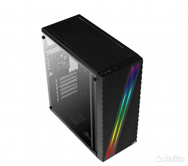 Корпус ATX Aerocool Streak-A-BK-v1 (RGB)
