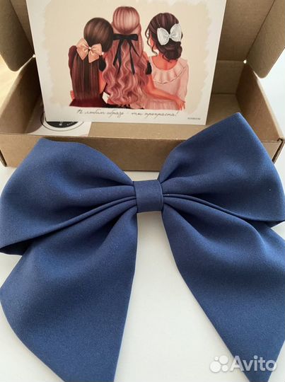 Бантик для волос для школьницы