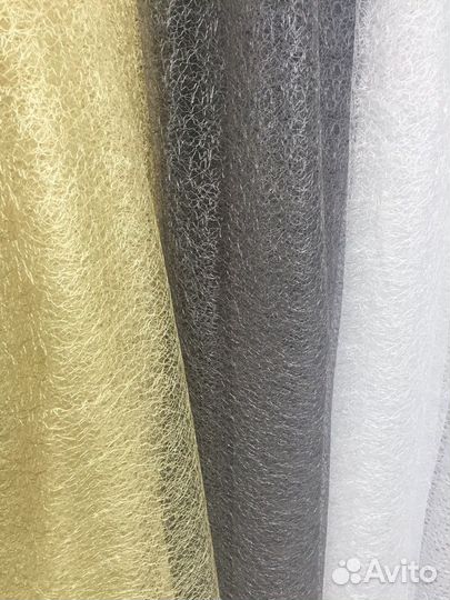 Тюль паутинка, готовые комплекты