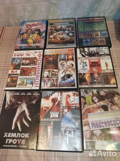 Двд диски,DVD мультики, фильмы, винкс, шрек