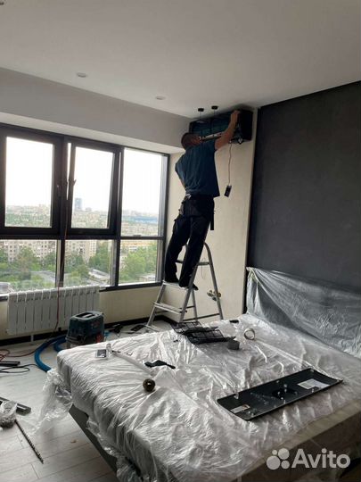 Монтаж вентиляции, кондиционеров, автоматика