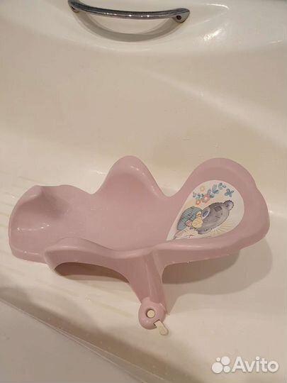 Горка для купания и горшок