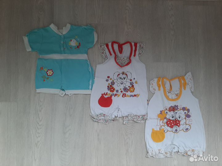 Пакет вещей для новорожденной 62-68 размер