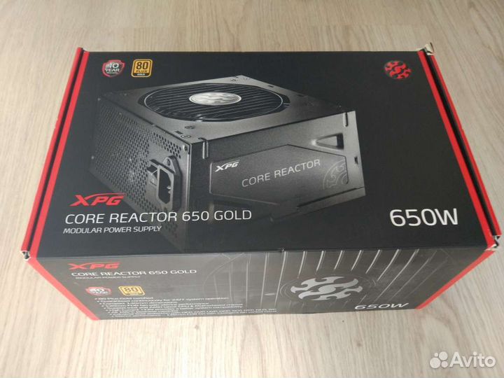 Блок питания XPG core reactor 650G 650 ватт gold