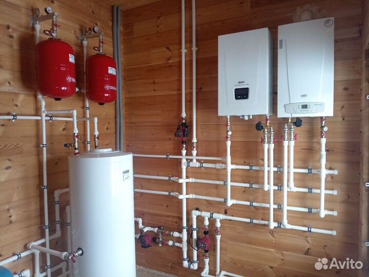 Монтаж систем отопления