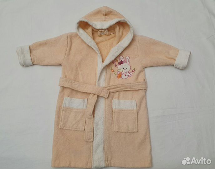 Халат махровый для девочки (3-5 лет)
