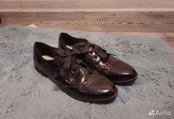 Лаковые ботинки inextenso 42 размер