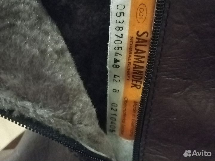 Сапоги мужские salamander