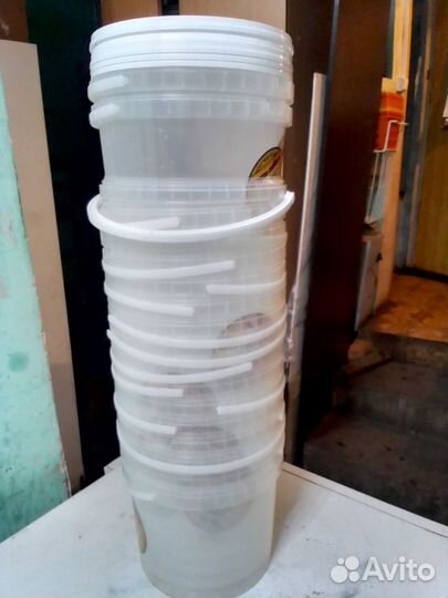Вёдра пластиковые