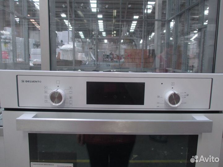 Духовой шкаф Италия-Турция конвекция гриль белый