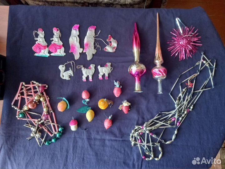 Новогодние игрушки СССР советские