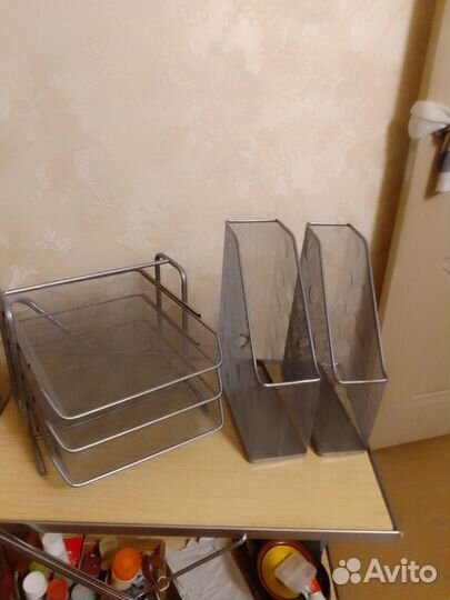 Лотки для бумаг металлические IKEA