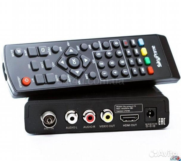 TV приставки 20 каналов Пульт