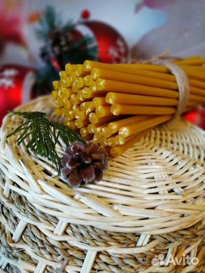 Свечи восковые