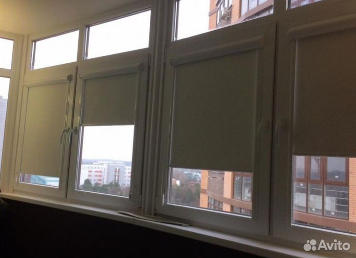 Рулонные кассетные шторы блекаут T029/Q021