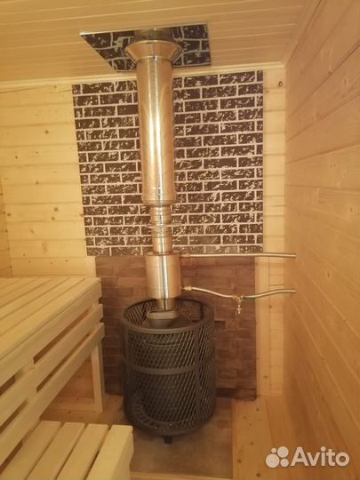 Строительство бань из оцилиндрованного бревна