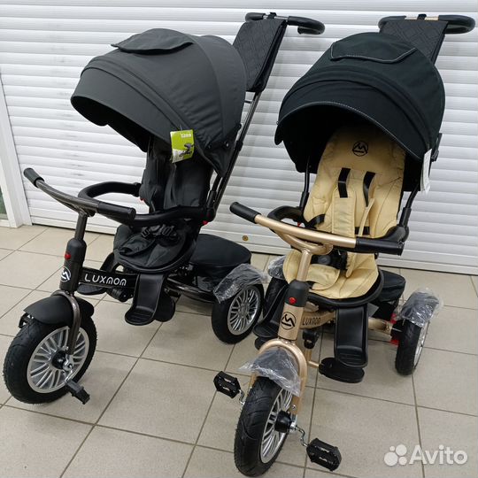 Новый детский трёхколёсный велосипед, родит.ручка