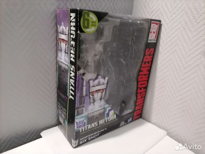 Transformers Sixshot Titans Return Leader Class