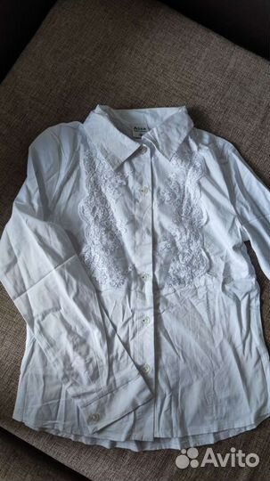 Рубашка блузка для девочки 158