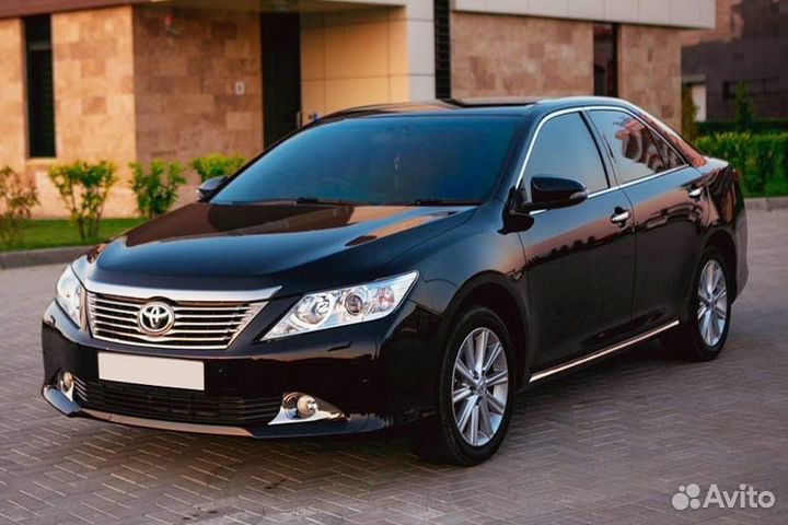 Toyota Camry V50 2011-2017 Бампер передний Черный