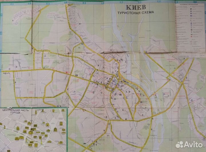 Туристская схема Киева